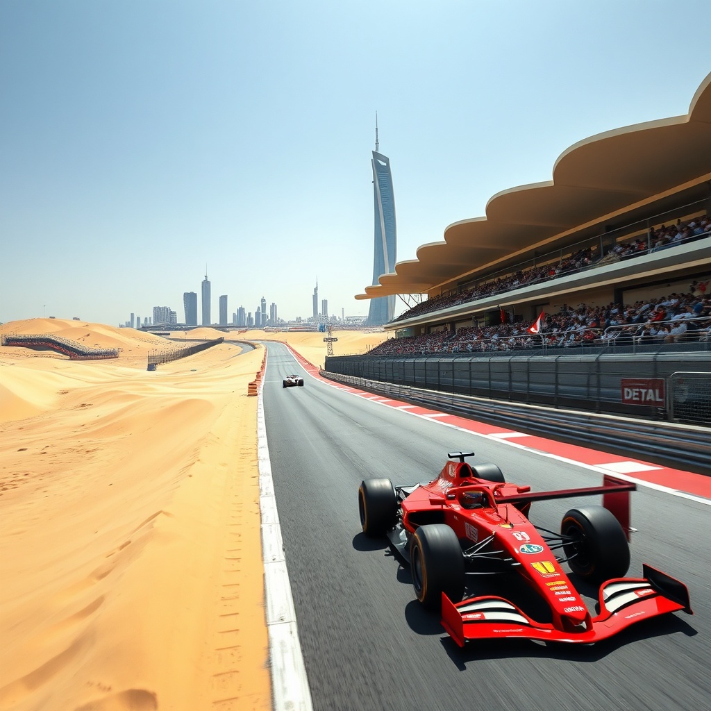 Découvrez le circuit de Formule 1 de Sakhir, l'une des excursions à faire à Bahreïn pour les amateurs de vitesse et de modernité.